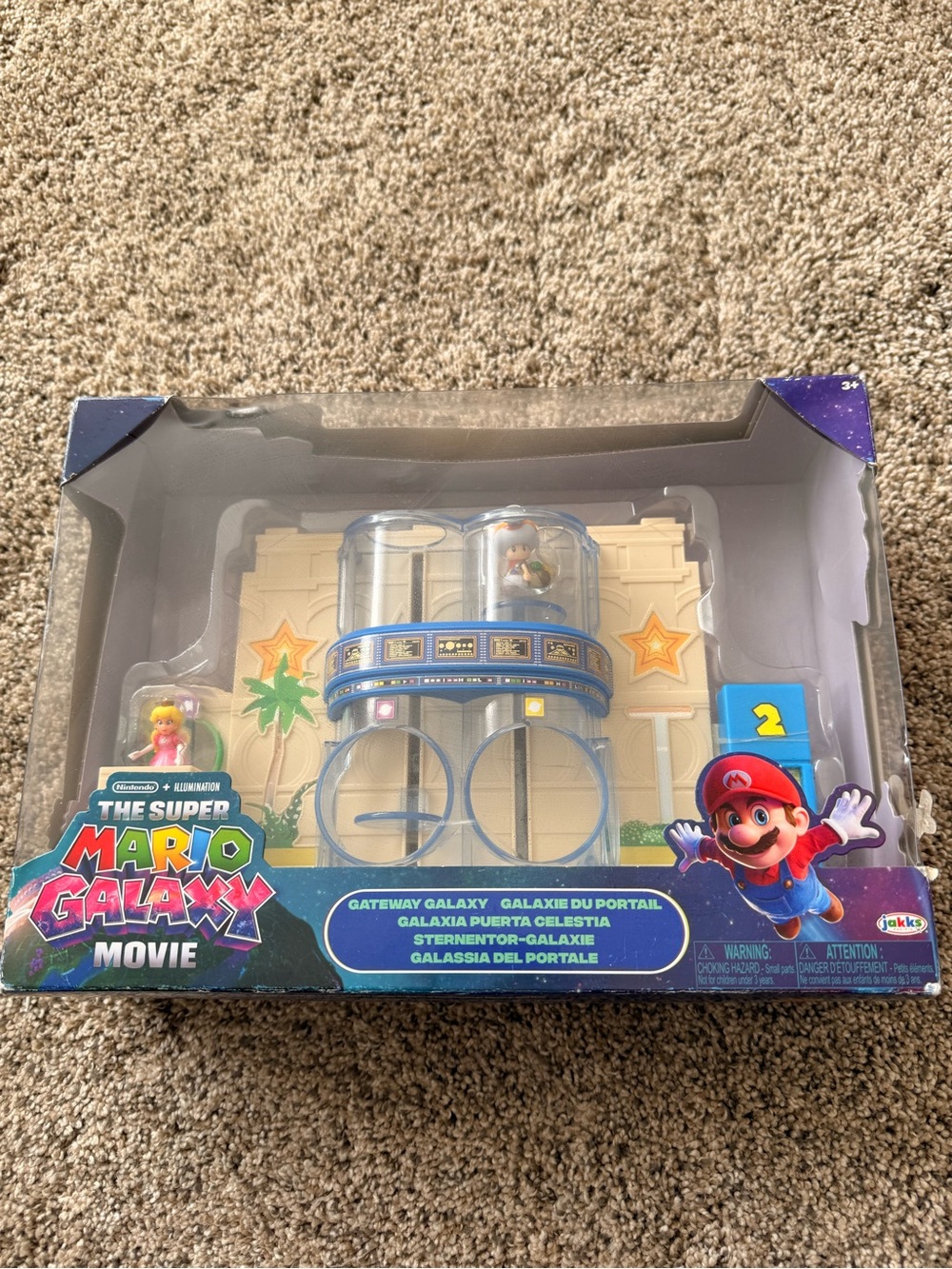 Nintendo Super Mario Galaxy Playset - Blue and Yellow Accents